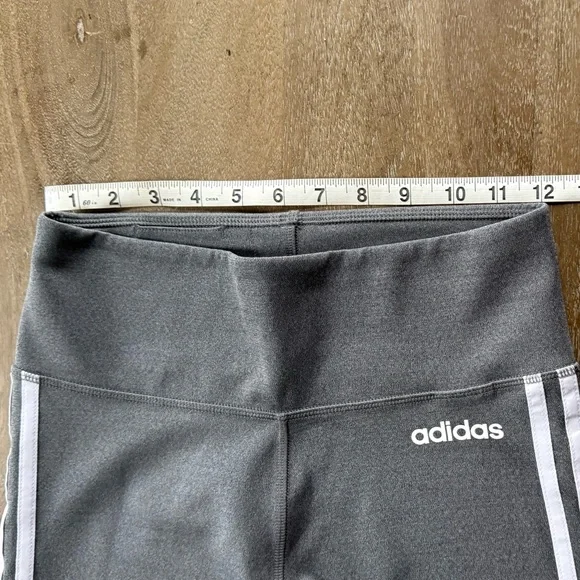 ✝️ adidas | LIKE NEW • Grey 3-Stripes Tights - Picture 7 of 13